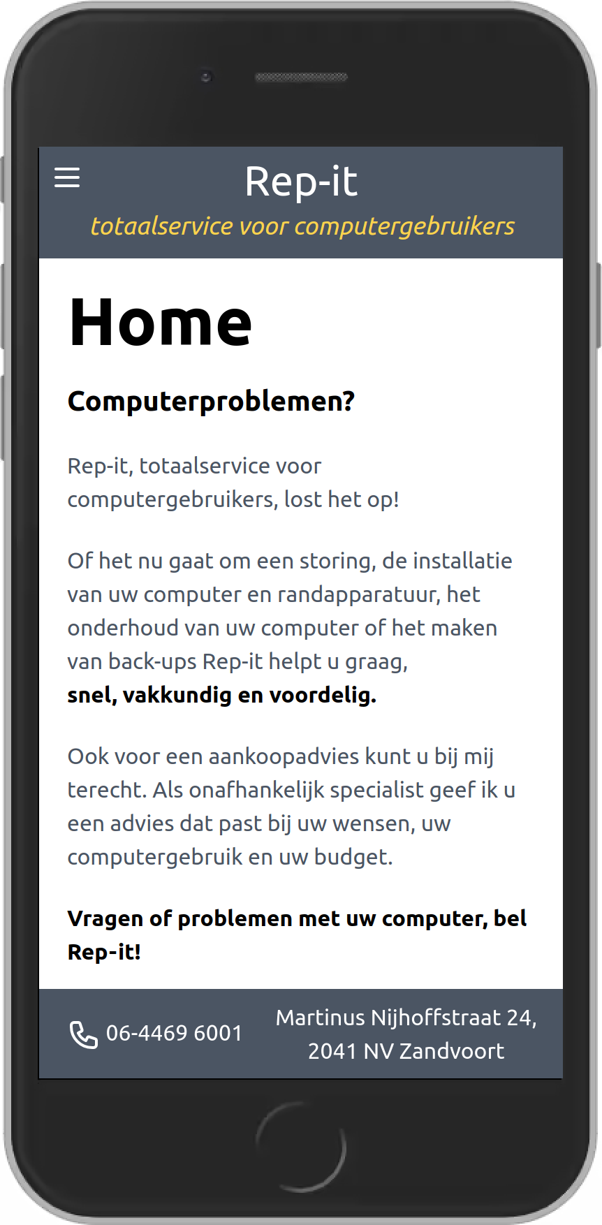Mobile site